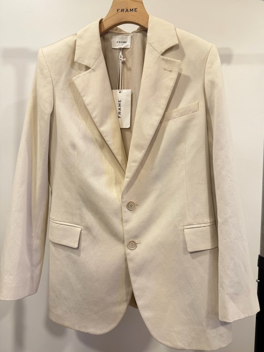 Off-White Two-Button Blazer